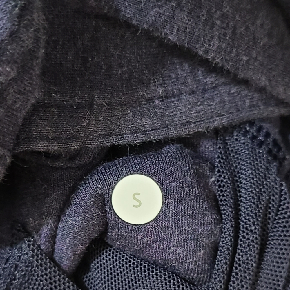 Lululemon Urban Horizons Reversible Cinch Waist Jacket in Navy Blue Sz Small - Picture 9 of 16